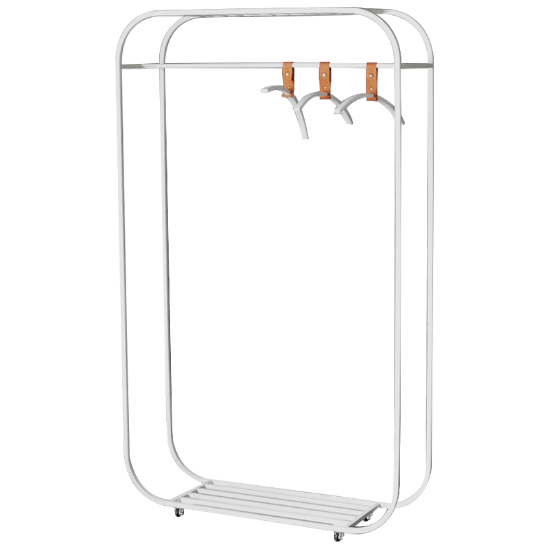 Рейл Ksawery Industrial Metal Rust Clothes Rail Белый Рейл Ksawery Industrial Metal Rust Clothes Rail Белый в Липецке | Loft Concept