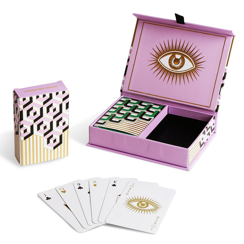 Игральные карты VERSAILLES PLAYING CARD SET Jonathan Adler Розовый Черный Белый Золотой Зеленый Игральные карты VERSAILLES PLAYING CARD SET Jonathan Adler Розовый Черный Белый Золотой Зеленый в Липецке | Loft Concept