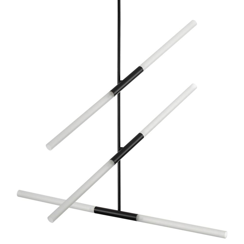 Светильник Black Delta Light 6 lamp Черный Светильник Black Delta Light 6 lamp Черный в Липецке | Loft Concept