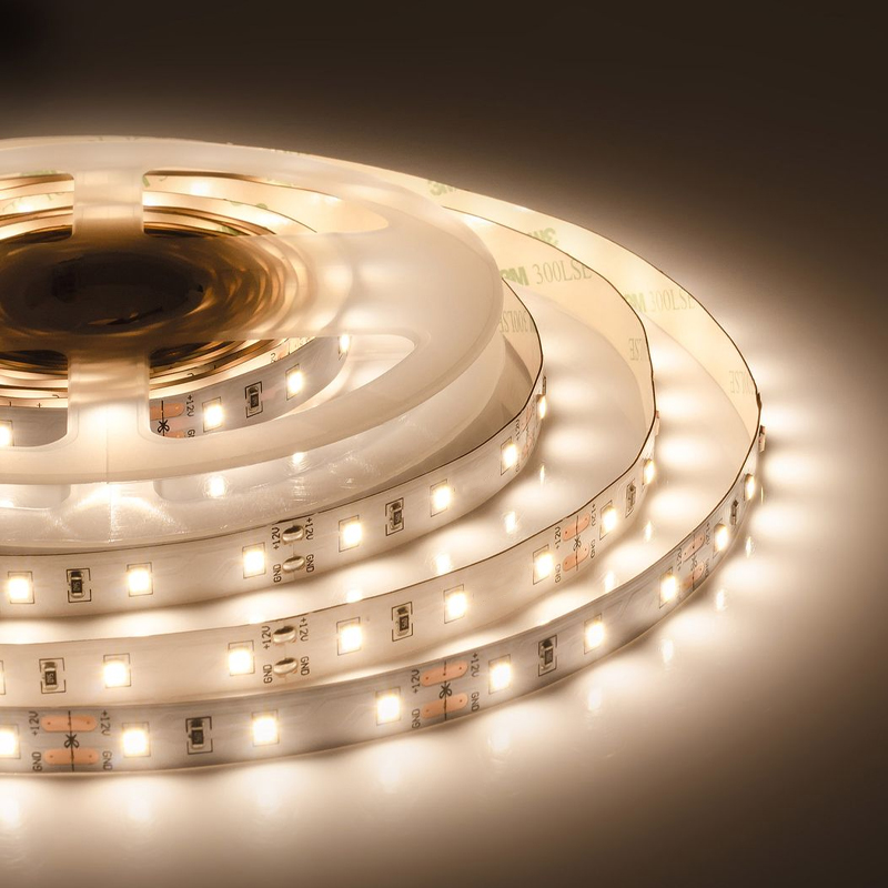 Светодиодная лента 12W/m 60LED/m 2835SMD теплый белый 5M Белый Светодиодная лента 12W/m 60LED/m 2835SMD теплый белый 5M Белый в Липецке | Loft Concept