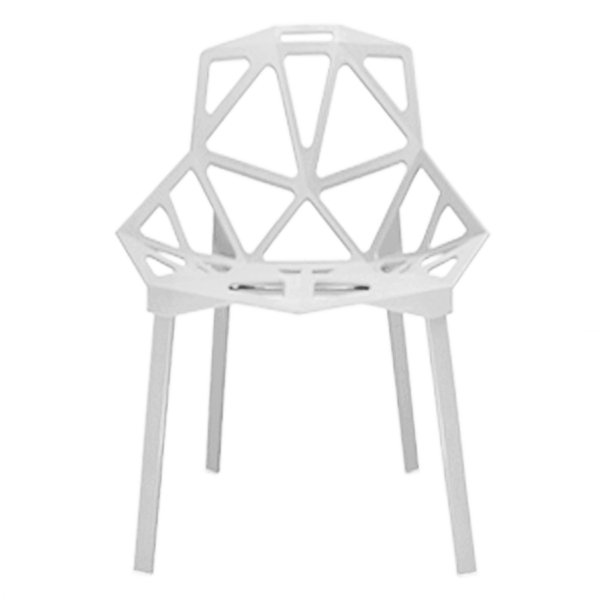 Дизайнерский стул CHAIR ONE white Белый Дизайнерский стул CHAIR ONE white Белый в Липецке | Loft Concept