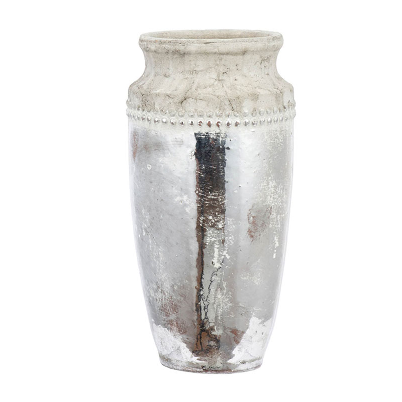 Ваза Vase Argenta silver 33 Серебряный Ваза Vase Argenta silver 33 Серебряный в Липецке | Loft Concept