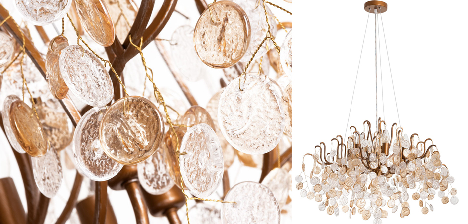 Люстра FAIRYTREE Chandelier Amber Pendants 80 Люстра FAIRYTREE Chandelier Amber Pendants 80 - Loft-Concept в Липецке