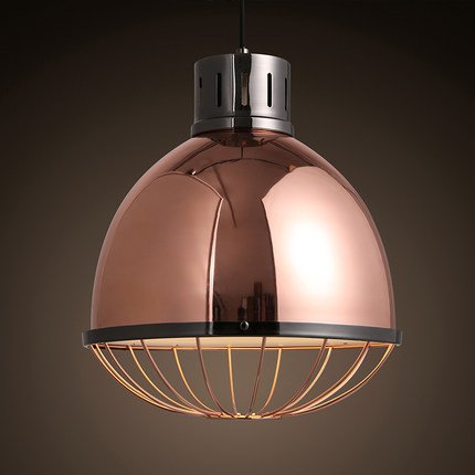 Подвесной светильник Ufo Copper Pendant Big Черный Медь Подвесной светильник Ufo Copper Pendant Big Черный Медь в Липецке | Loft Concept