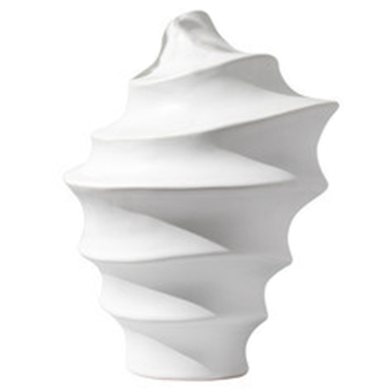 Ваза White Spiral Molecule Collection Vase Белый Ваза White Spiral Molecule Collection Vase Белый в Липецке | Loft Concept