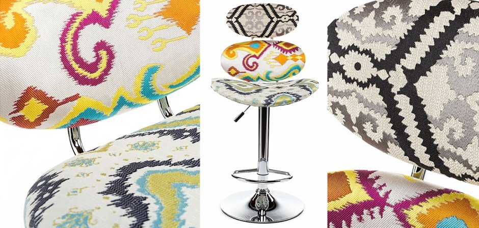 Барный стул Ikat Bar Stool Барный стул Ikat Bar Stool - Loft-Concept в Липецке