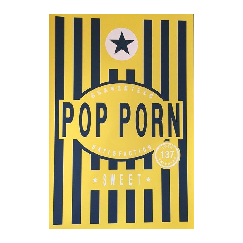 Картина Pop Porn Черный Желтый Картина Pop Porn Черный Желтый в Липецке | Loft Concept