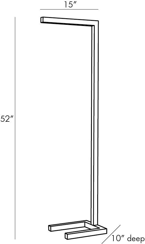 Торшер Arteriors SALFORD FLOOR LAMP Black Торшер Arteriors SALFORD FLOOR LAMP Black в Липецке