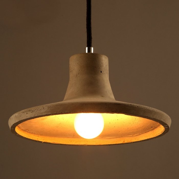 Подвесной светильник Art Concrete Plate Подвесной светильник Art Concrete Plate в Липецке | Loft Concept