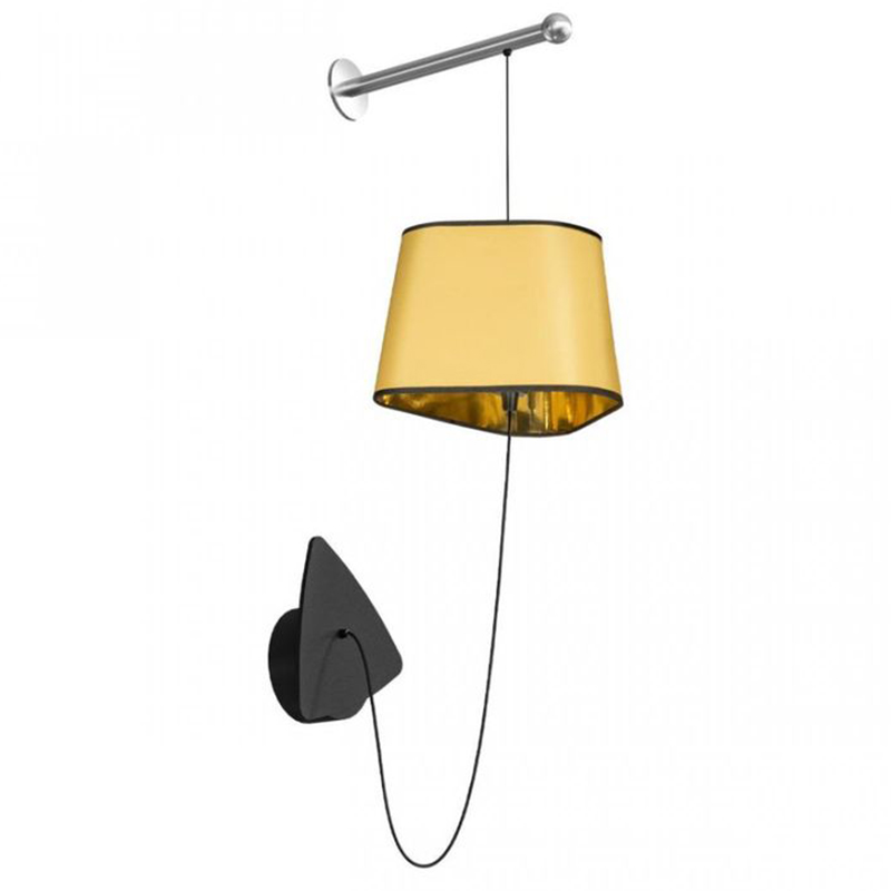 Бра Designheure Lighting Gold Wall Lamp Золотой Черный Бра Designheure Lighting Gold Wall Lamp Золотой Черный в Липецке | Loft Concept