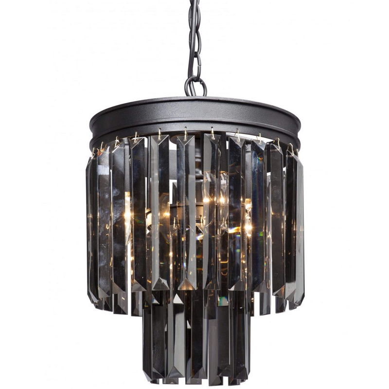 Светильник ODEON Smok Glass Pendant lamp Стекло Смок D 27 Черный матовый Светильник ODEON Smok Glass Pendant lamp Стекло Смок D 27 Черный матовый в Липецке | Loft Concept