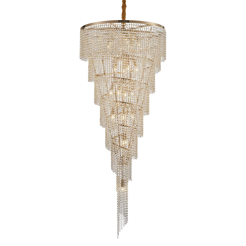 Хрустальная люстра Crystal Art Bronze D70 см Бронзовый Прозрачный Хрустальная люстра Crystal Art Bronze D70 см Бронзовый Прозрачный в Липецке | Loft Concept