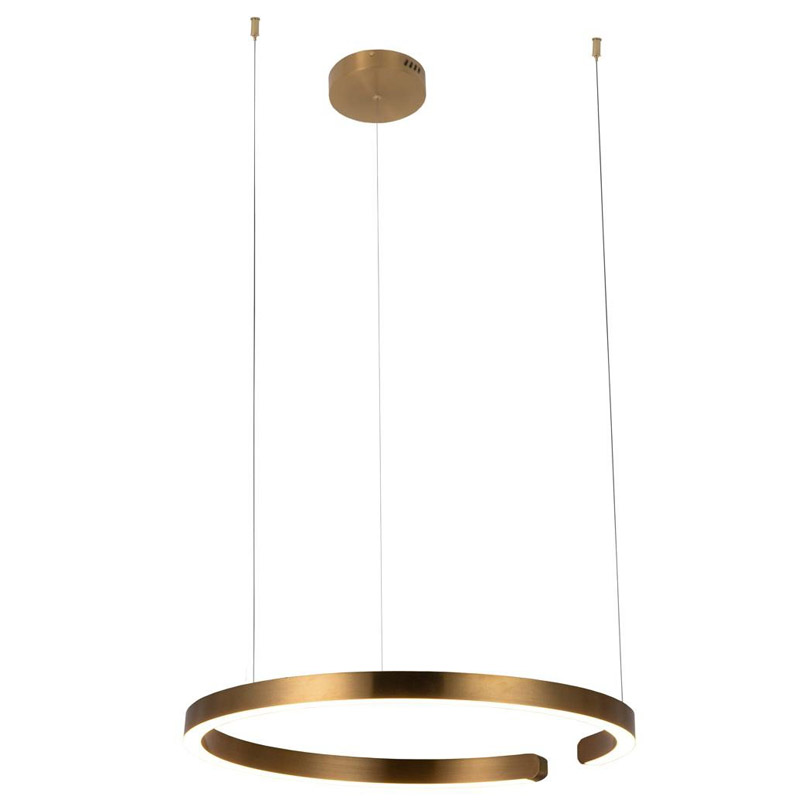 Подвесной светильник Half Ring brass 80 Латунь Золотой Подвесной светильник Half Ring brass 80 Латунь Золотой в Липецке | Loft Concept