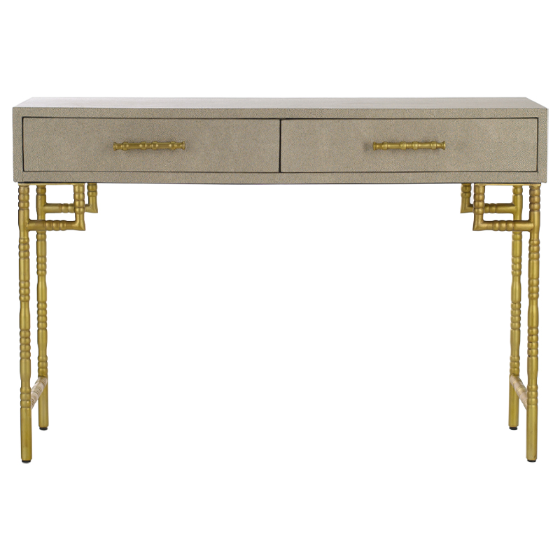 Консоль Gray Texture Console Золотой Серый Консоль Gray Texture Console Золотой Серый в Липецке | Loft Concept