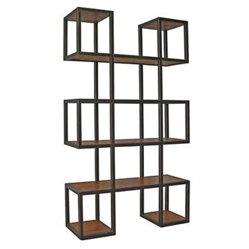 Стеллаж Industrial Loft Metal Wood Block Стеллаж Industrial Loft Metal Wood Block в Липецке | Loft Concept