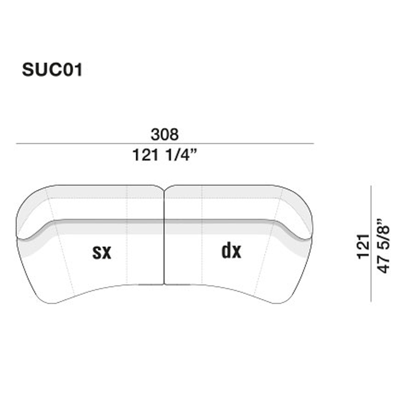 Дизайнерский модульный диван SURF Modular Sofa Дизайнерский модульный диван SURF Modular Sofa в Липецке