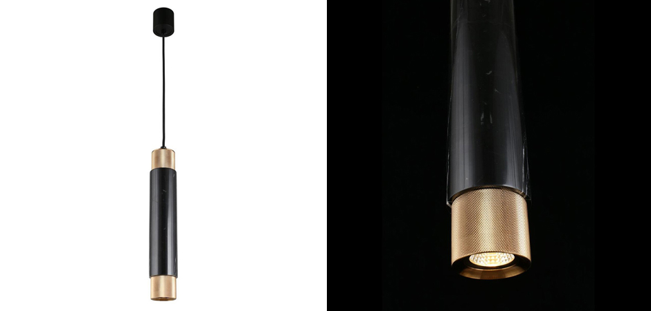Подвесной светильник Cocktail Tube Черный Подвесной светильник Cocktail Tube Черный - Loft-Concept в Липецке