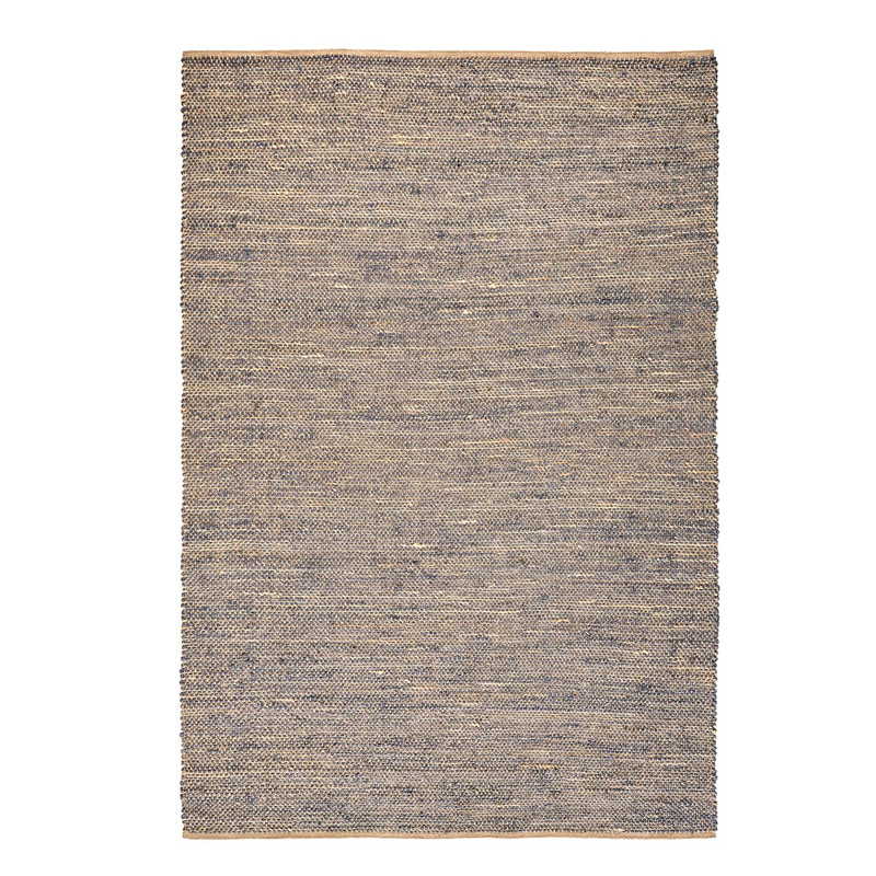 Ковер Rectangular Carpet blue 100% джут Бежевый Синий Ковер Rectangular Carpet blue 100% джут Бежевый Синий в Липецке | Loft Concept