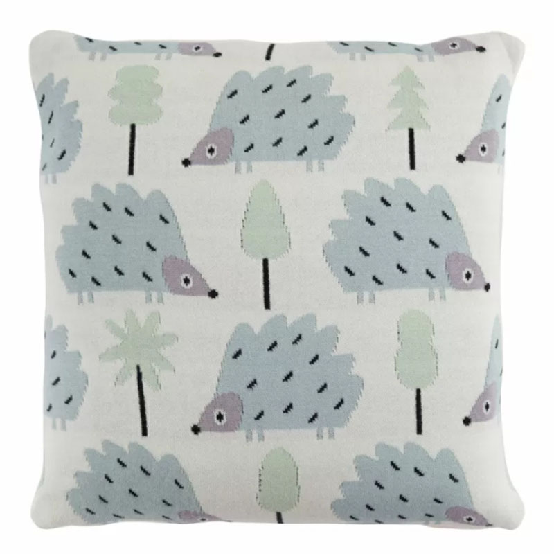 Подушка Blue Hedgehogs Мульти в Липецке | Loft Concept 