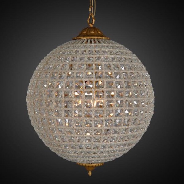Люстра RH 19th c. Casbah Crystal Pendant 63 Темная бронза винтаж в Липецке | Loft Concept 