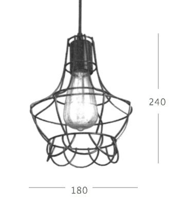 Cветильник Loft Nest Cage №4 Cветильник Loft Nest Cage №4 в Липецке