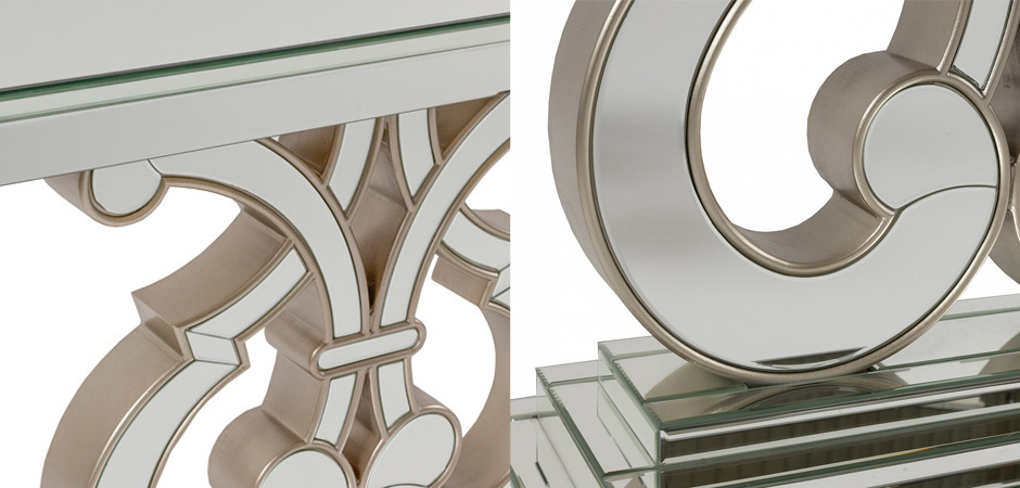 Консоль Mirrored Patterned Console Консоль Mirrored Patterned Console - Loft-Concept в Липецке