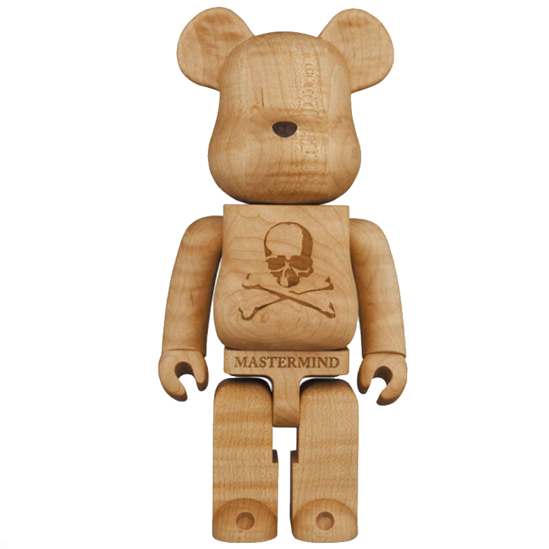 Статуэтка Bearbrick Mastermind Древесина Статуэтка Bearbrick Mastermind Древесина в Липецке | Loft Concept