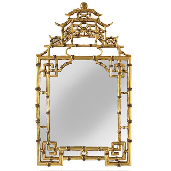 Зеркало Pagoda Mirror Gold Золотой Зеркало Pagoda Mirror Gold Золотой в Липецке | Loft Concept