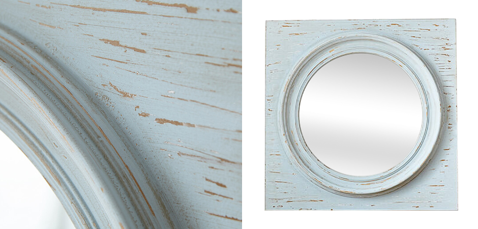 Зеркало Godolphin Mirror Pastel Blue Зеркало Godolphin Mirror Pastel Blue - Loft-Concept в Липецке