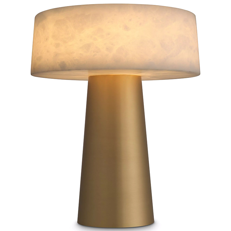 Настольная лампа Eichholtz Table Lamp Cinco Латунь Бежевый Настольная лампа Eichholtz Table Lamp Cinco Латунь Бежевый в Липецке | Loft Concept