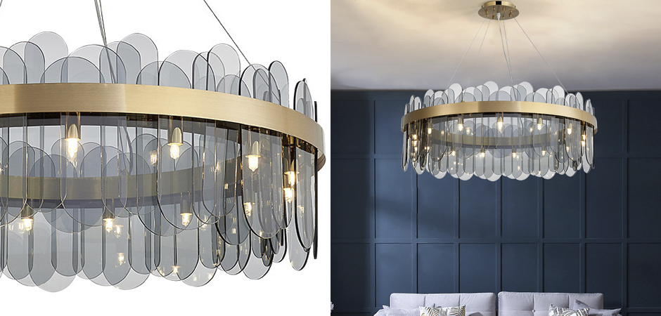 Люстра Blount Chandelier Smokey Люстра Blount Chandelier Smokey - Loft-Concept в Липецке