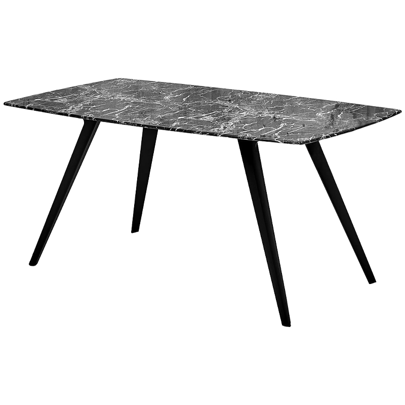 Обеденный стол Martan Table Черно-белый Черный Обеденный стол Martan Table Черно-белый Черный в Липецке | Loft Concept