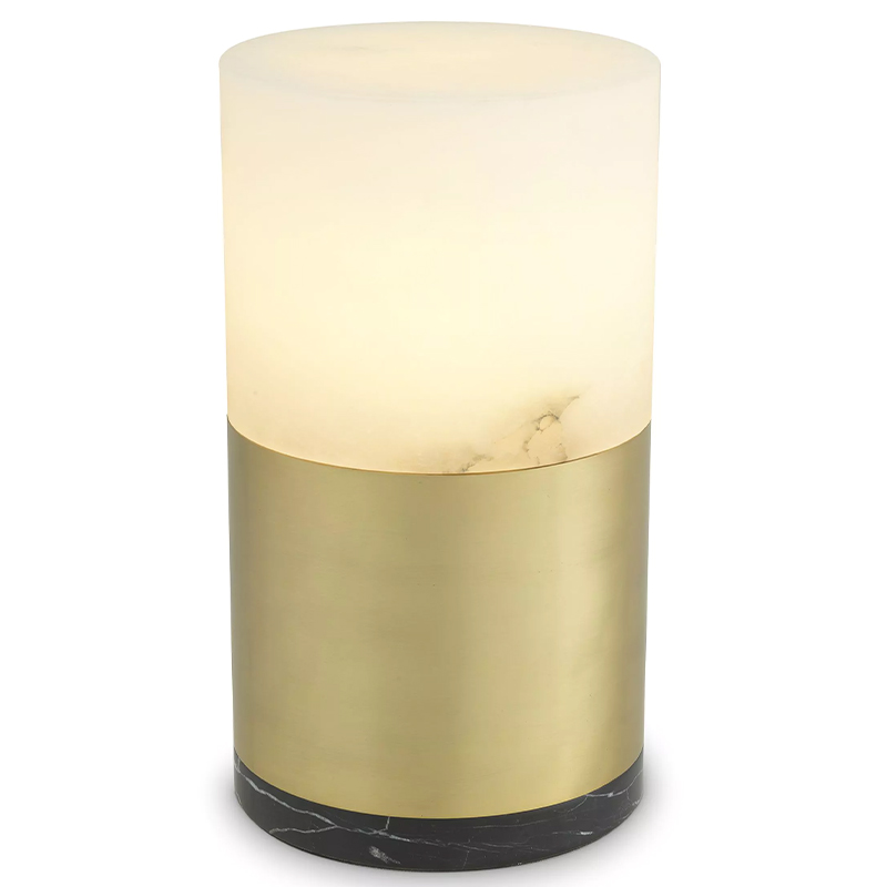 Настольная лампа Eichholtz Table Lamp McLean 20 cm Черный Латунь Бежевый Настольная лампа Eichholtz Table Lamp McLean 20 cm Черный Латунь Бежевый в Липецке | Loft Concept