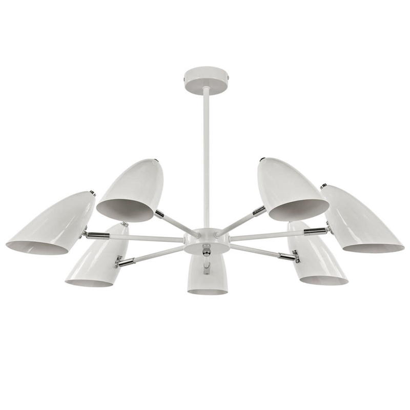 Люстра Retro Future White Белый Люстра Retro Future White Белый в Липецке | Loft Concept