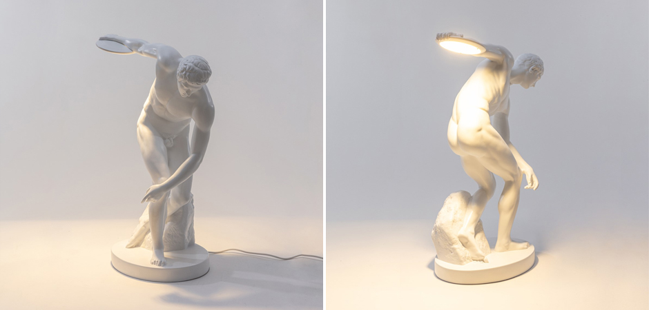 Настольная лампа Seletti Discobolux Настольная лампа Seletti Discobolux - Loft-Concept в Липецке