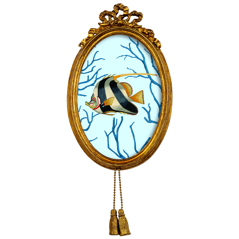 Постер Seashell Still Life с кисточками 2 Мульти Золотой Постер Seashell Still Life с кисточками 2 Мульти Золотой в Липецке | Loft Concept
