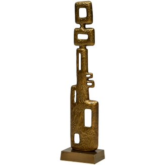 Арт-объект Brass Abstract Composition Латунь Арт-объект Brass Abstract Composition Латунь в Липецке | Loft Concept