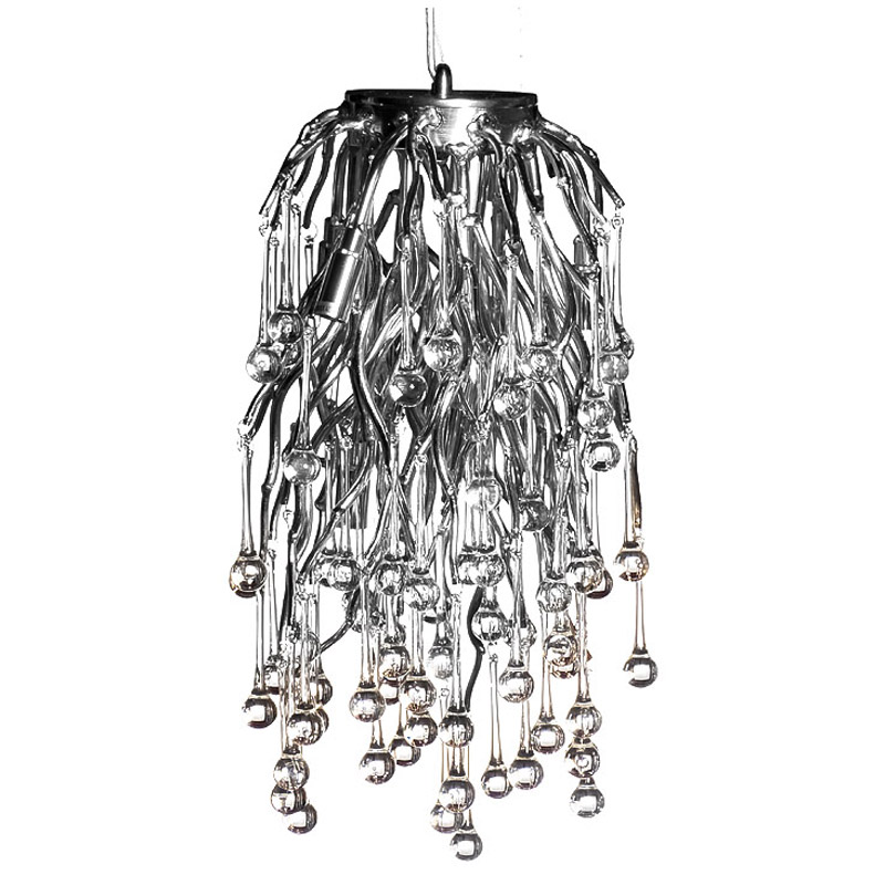Подвесной светильник Droplet Chrome Hanging Lamp Золотой Шампань Подвесной светильник Droplet Chrome Hanging Lamp Золотой Шампань в Липецке | Loft Concept