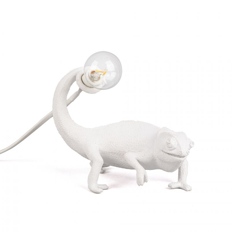 Лампа Seletti Chameleon Lamp Still Белый Лампа Seletti Chameleon Lamp Still Белый в Липецке | Loft Concept