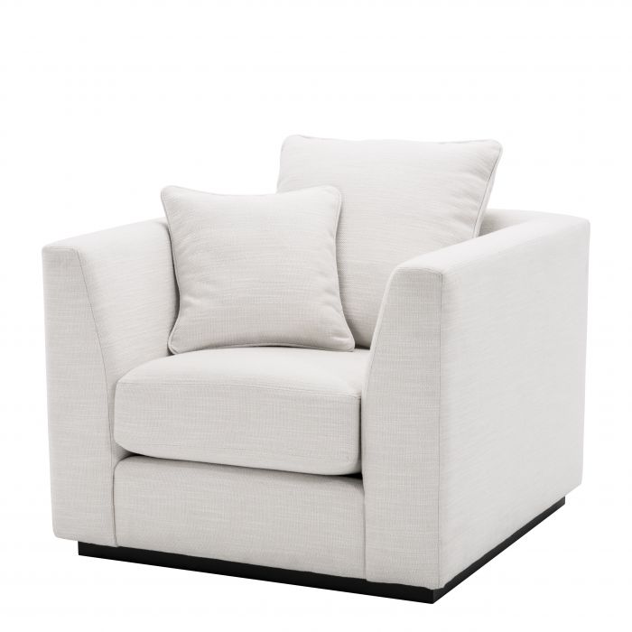 Кресло Eichholtz Chair Taylor Белый Черный Кресло Eichholtz Chair Taylor Белый Черный в Липецке | Loft Concept