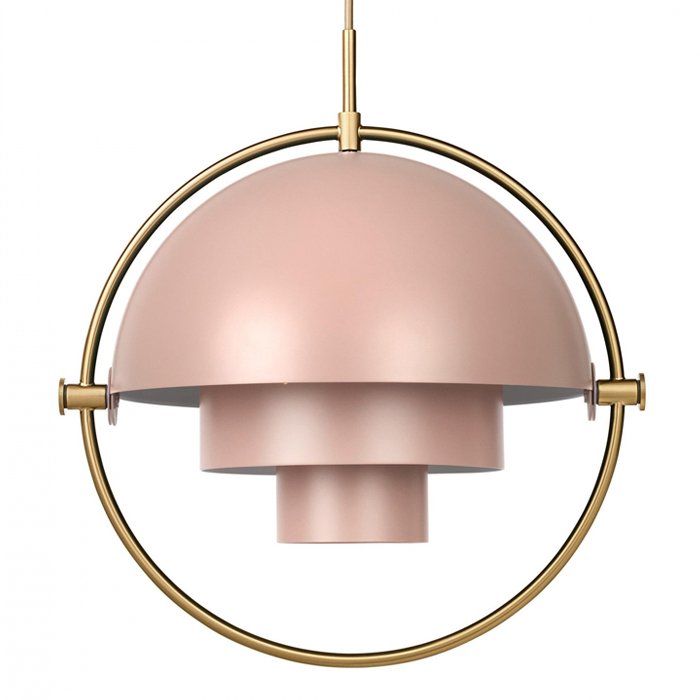 Люстра Louis Weisdorff Gubi Multi-lite Pendant Pink Латунь Дымчатая Роза Люстра Louis Weisdorff Gubi Multi-lite Pendant Pink Латунь Дымчатая Роза в Липецке | Loft Concept