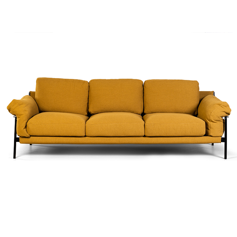 Диван Harald Mustard Sofa Горчичный Диван Harald Mustard Sofa Горчичный в Липецке | Loft Concept