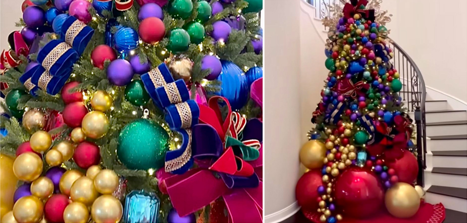 Дизайнерская Елка с Разноцветными шарами Christmas tree colorful balls Дизайнерская Елка с Разноцветными шарами Christmas tree colorful balls - Loft-Concept в Липецке