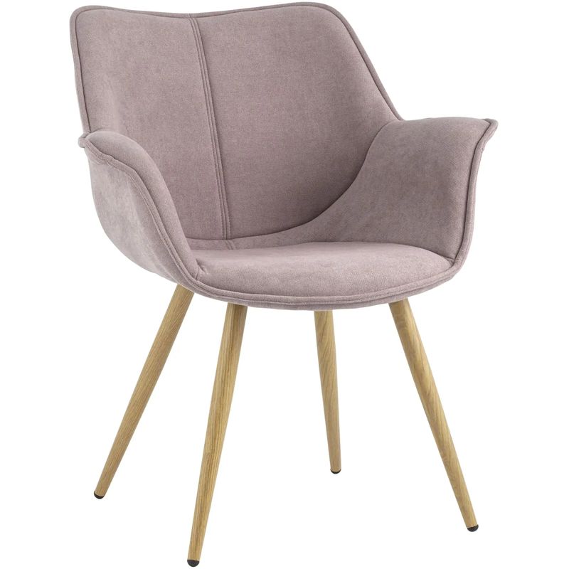 Стул Mason Chair Пепельно-Розовый Ножки светлое дерево Розовый пастельный Древесина Стул Mason Chair Пепельно-Розовый Ножки светлое дерево Розовый пастельный Древесина в Липецке | Loft Concept
