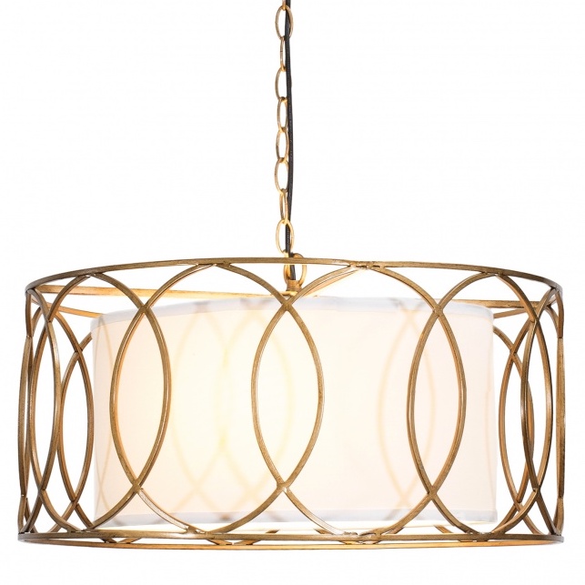 Люстра Antic solo chandelier Белый Латунь Люстра Antic solo chandelier Белый Латунь в Липецке | Loft Concept