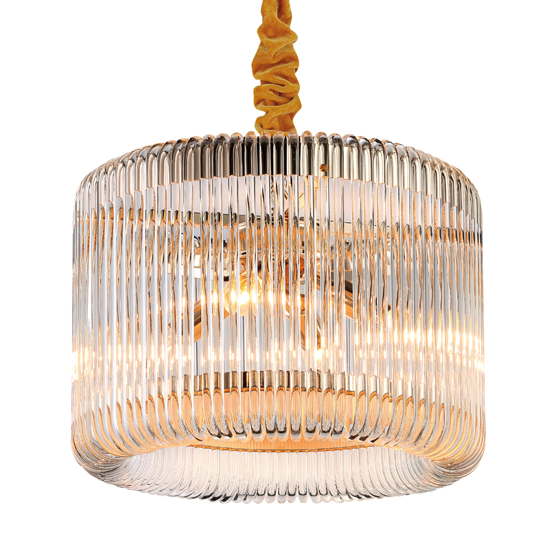 Люстра Lammert Chandelier 40 Глянцевое золото Прозрачный Люстра Lammert Chandelier 40 Глянцевое золото Прозрачный в Липецке | Loft Concept