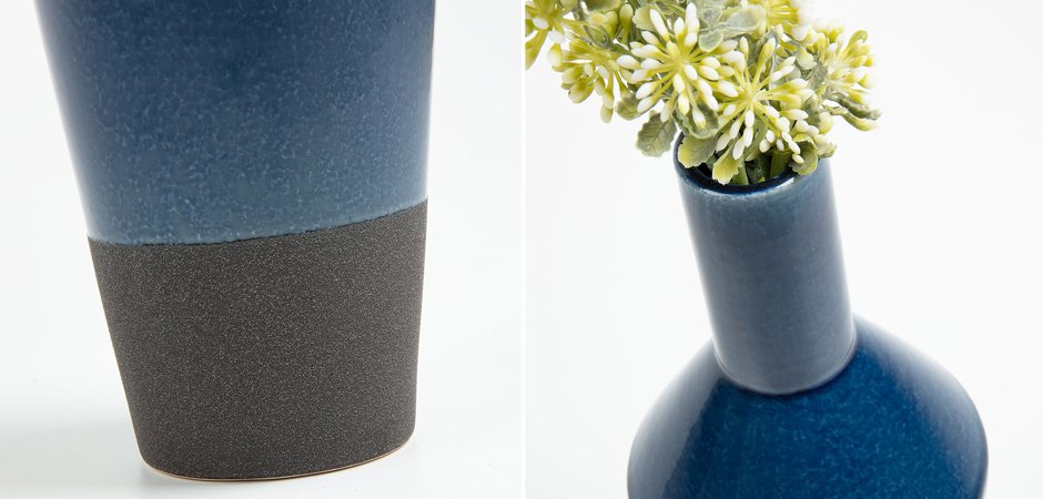 Ваза Blue Craquelure Ваза Blue Craquelure - Loft-Concept в Липецке