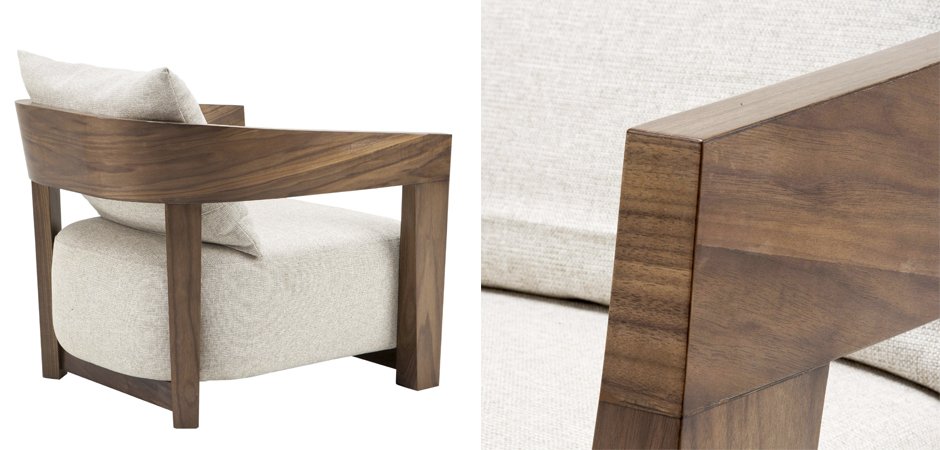 Кресло Eichholtz Chair Rubautelli Walnut Кресло Eichholtz Chair Rubautelli Walnut - Loft-Concept в Липецке