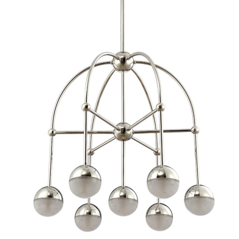 Люстра Heidy Chrome Chandelier 7 Хром Люстра Heidy Chrome Chandelier 7 Хром в Липецке | Loft Concept