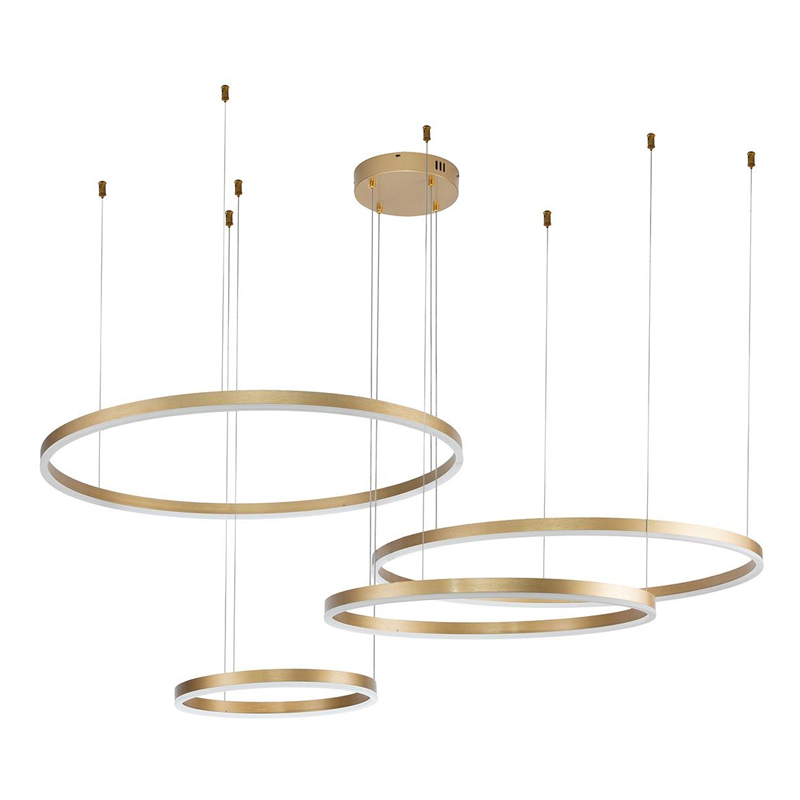 Подвесной светильник Neo Circles Gold Золотой Подвесной светильник Neo Circles Gold Золотой в Липецке | Loft Concept